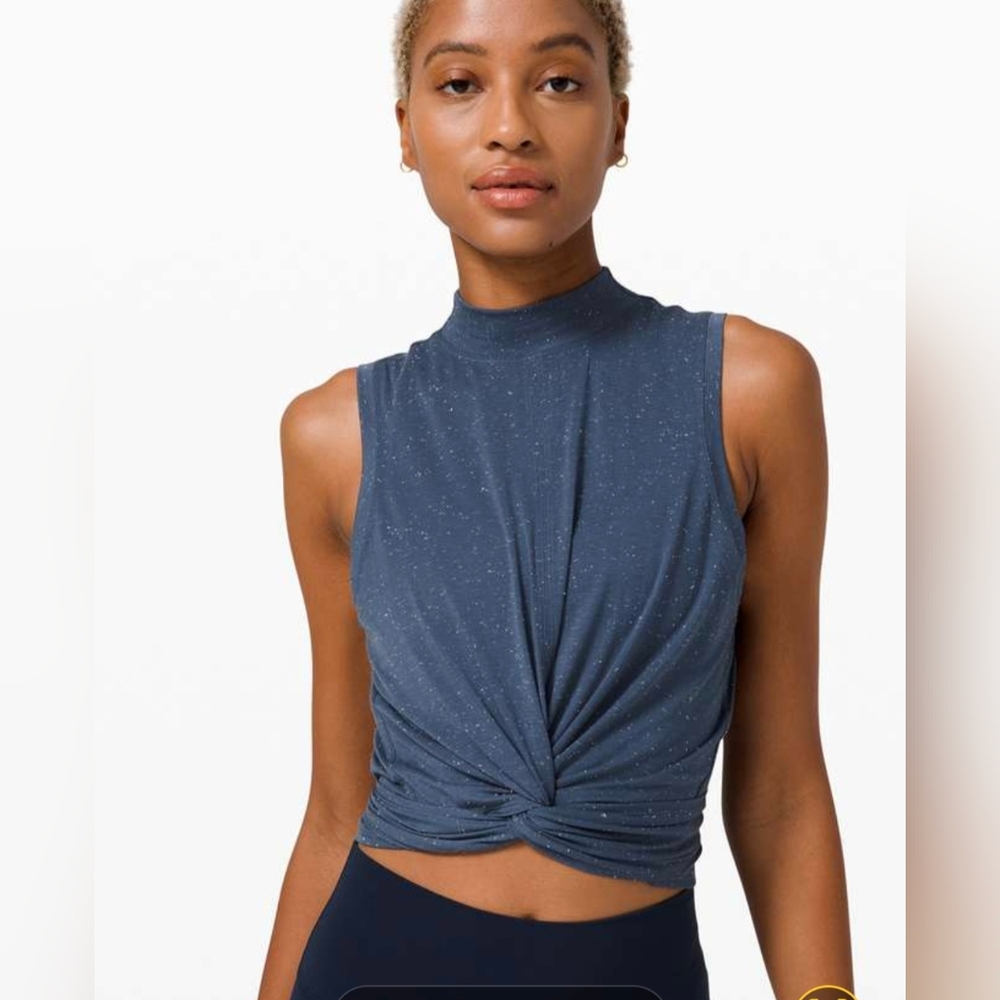 Lululemon mock neck tank 2